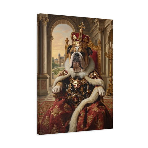 Custom Renaissance Pet Portrait Canvas | Turn Your Pet Into Royalty